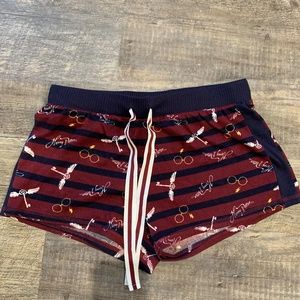 HARRY POTTER PJ Pajama Sleep Shorts Size Small 4-6 - Never Worn